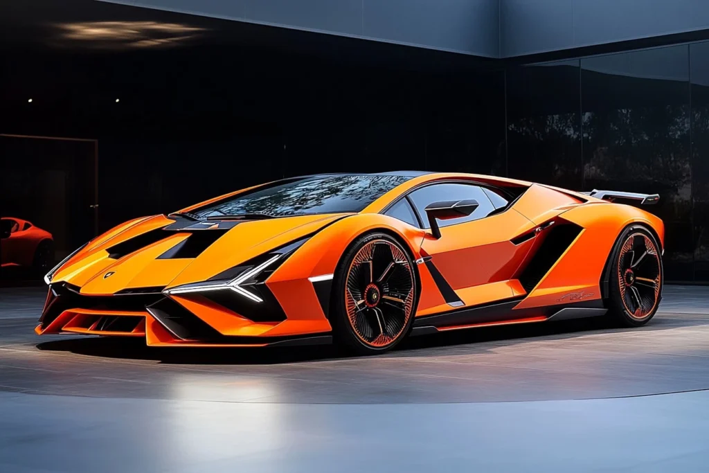 Lamborghini's Latest V-12 Supercar